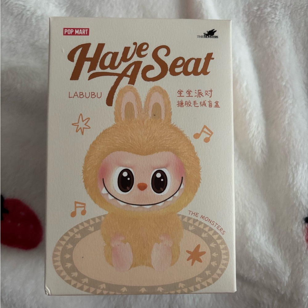 UNOPENED REAL Have a Seat Labubu: Blind Box